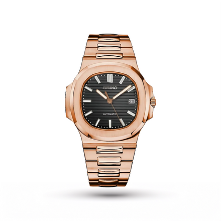 KlokNaut | Noir Rose Gold